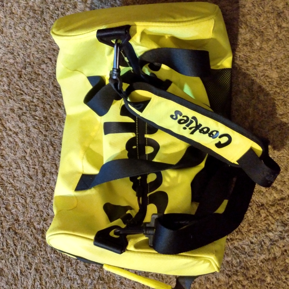 Cookies smell proof duffle bag